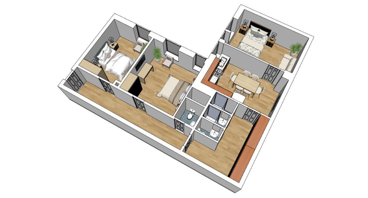 Flatista Homes - Central Station - 3Br Munich Extérieur photo