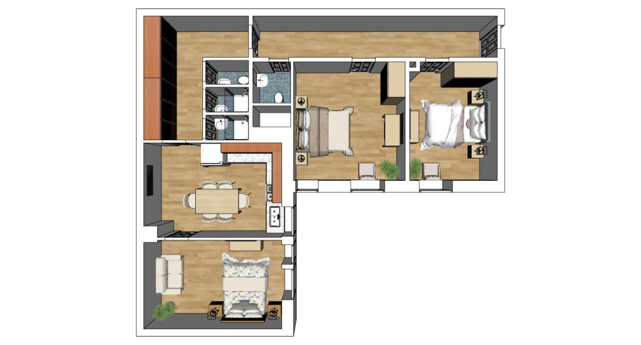 Flatista Homes - Central Station - 3Br Munich Extérieur photo